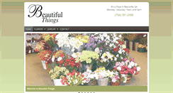 Desktop Screenshot of beautifulthingsblairsville.com